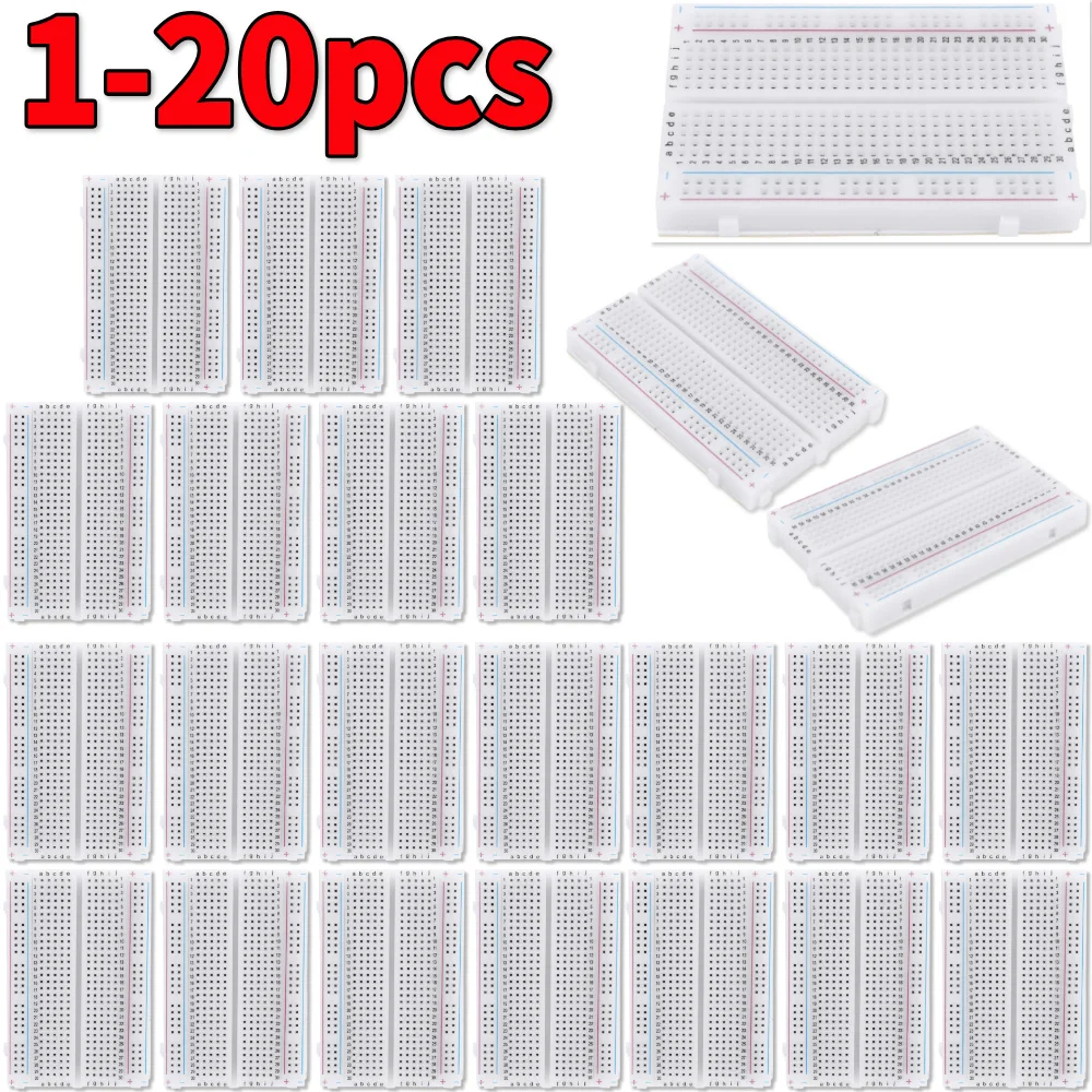 Audio Music Converter - 1-20pcs 400 Tie Points Solderless PCB