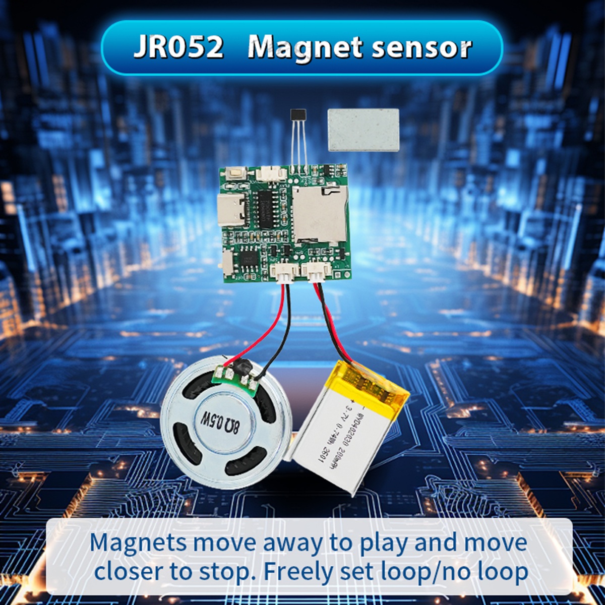 Download Audio Music Player - Programmable Sound Recorder Module, MP3 Music