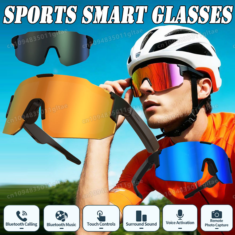 Audio Music Voice - Cycling Smart Glasses Camera Bluetooth Call