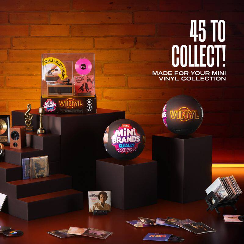 Audio Music Recording - Mini Brands Vinyl Really Works Surprise