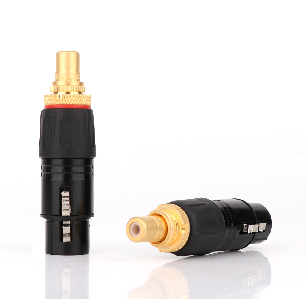 2PC NEUTRIK XLR male to RCA Fe - Audio Music Converter recension och pris
