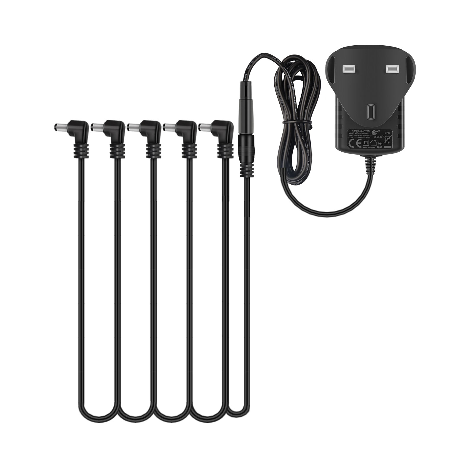 Lekato Power Adapter 6 Ways Mu - Audio Music Effect recension och pris