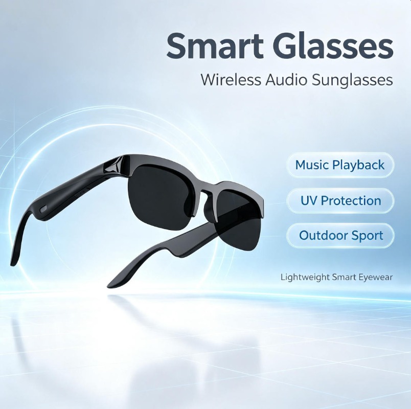 2026 Smart Audio Sunglasses Bl - Audio Music Voice recension och pris
