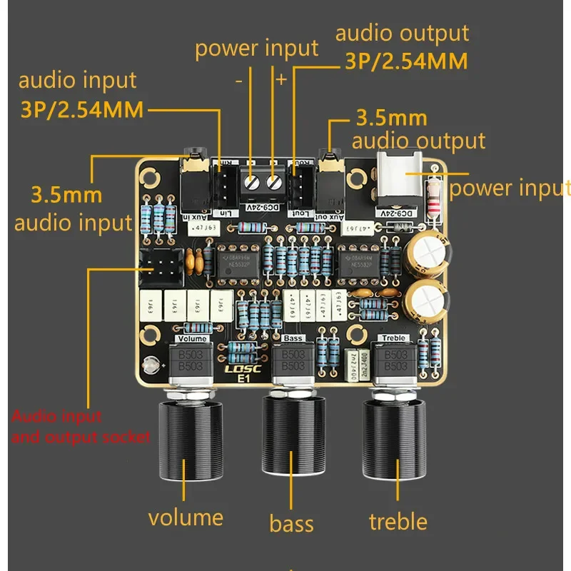 SOTAMIA NE5532 HIFI Music Audi - Audio Music Effect recension och pris