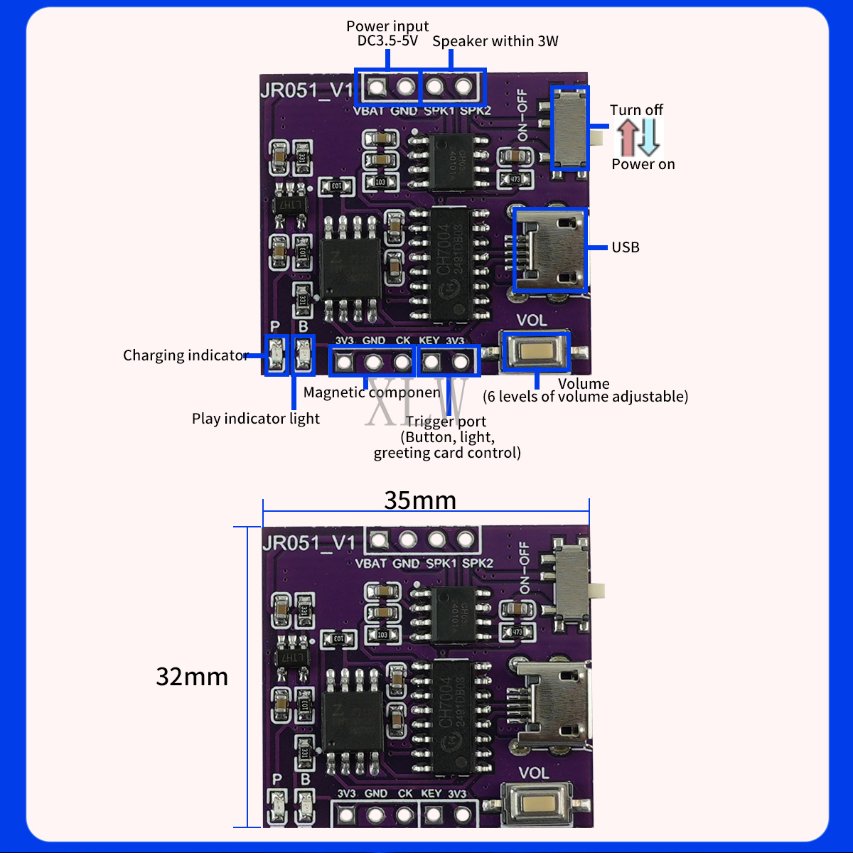 Music Sound Module USB Downloa - Download Audio Music Player recension och pris