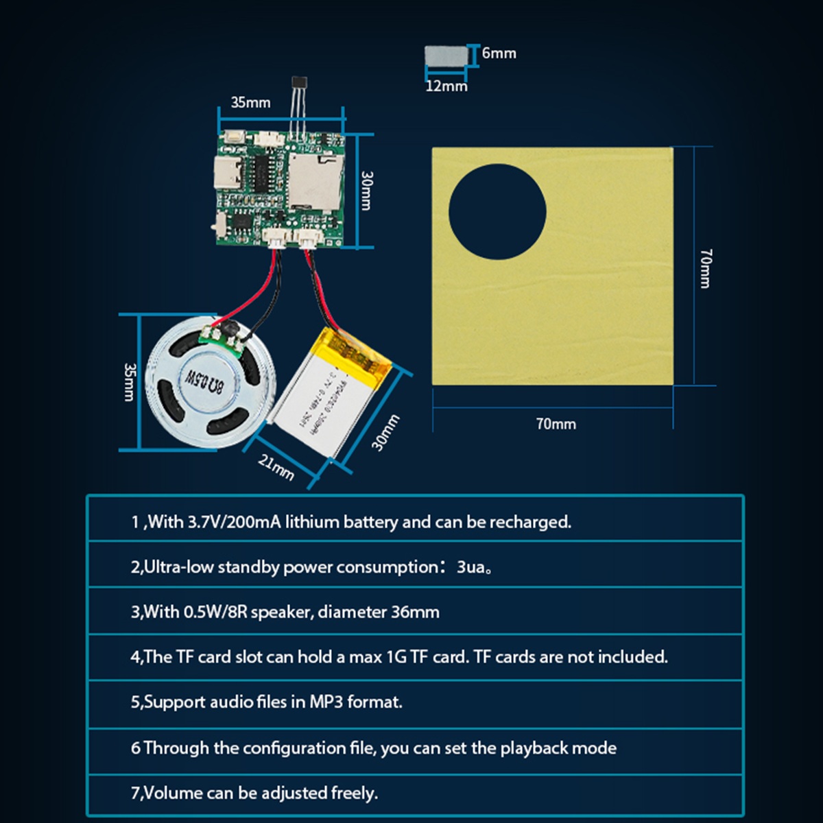 Programmable Sound Recorder Mo - Download Audio Music Player recension och pris