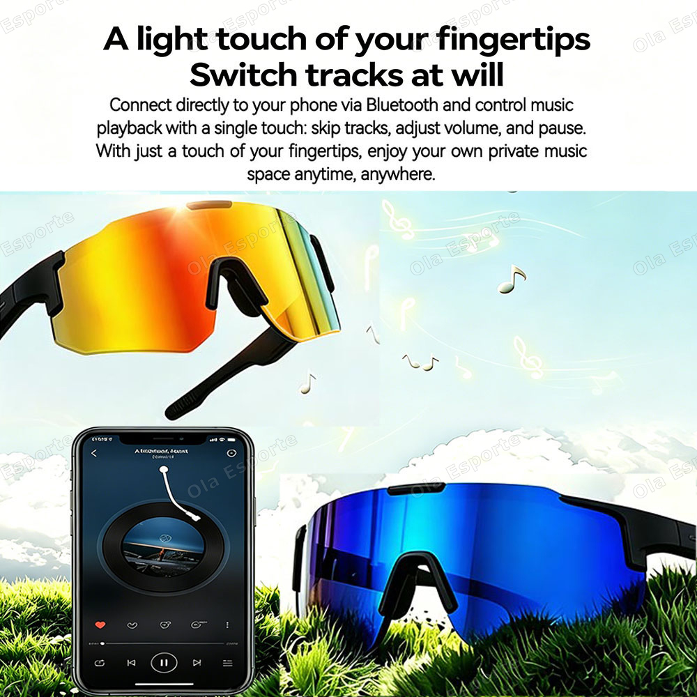 Cycling Smart Glasses Camera B - Audio Music Voice recension och pris