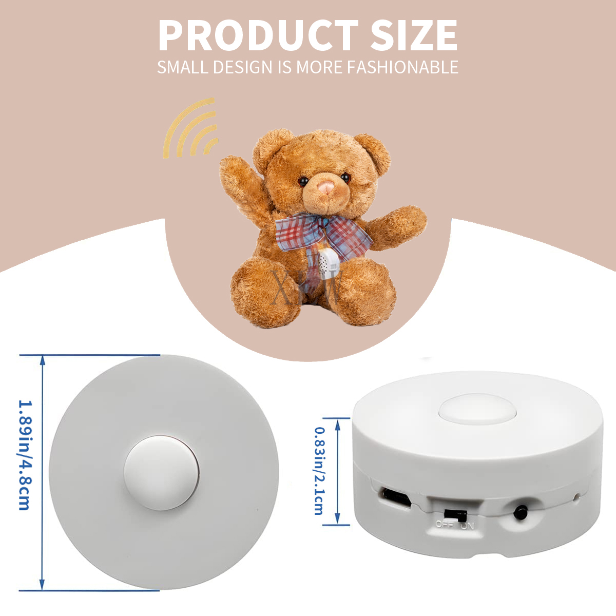 Small Music Box Button Play 19 - Audio Music Converter recension och pris