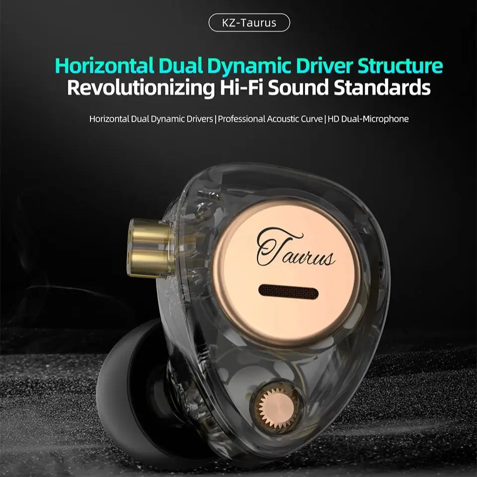 KZ Taurus In Ear Wired Earphon - Audio Music Game recension och pris