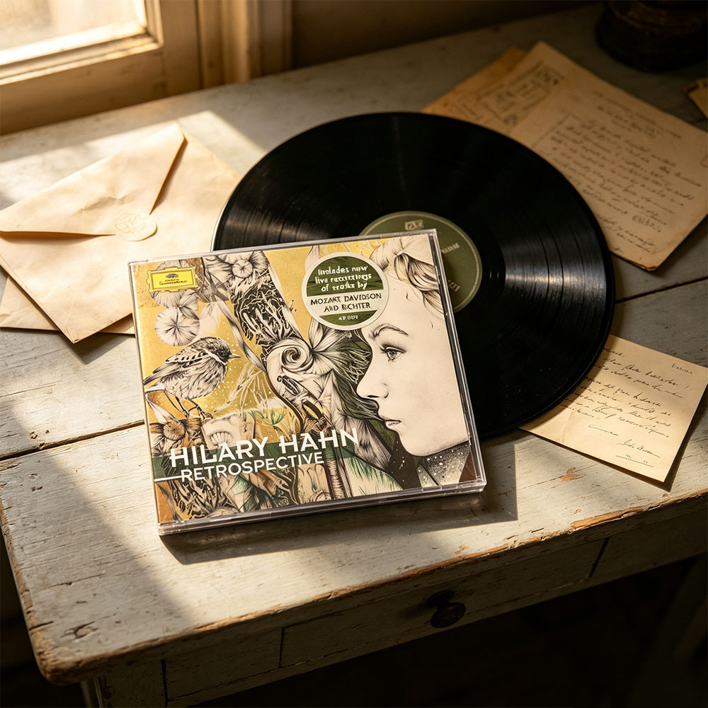 CD 'Retrospective' Hilary Hahn - Audio Music Recording recension och pris