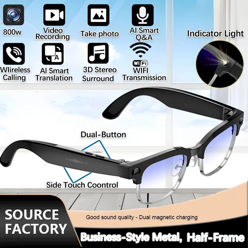 2026 New 8MP Ultra-Wide HD Cam - Audio Music Recording recension och pris