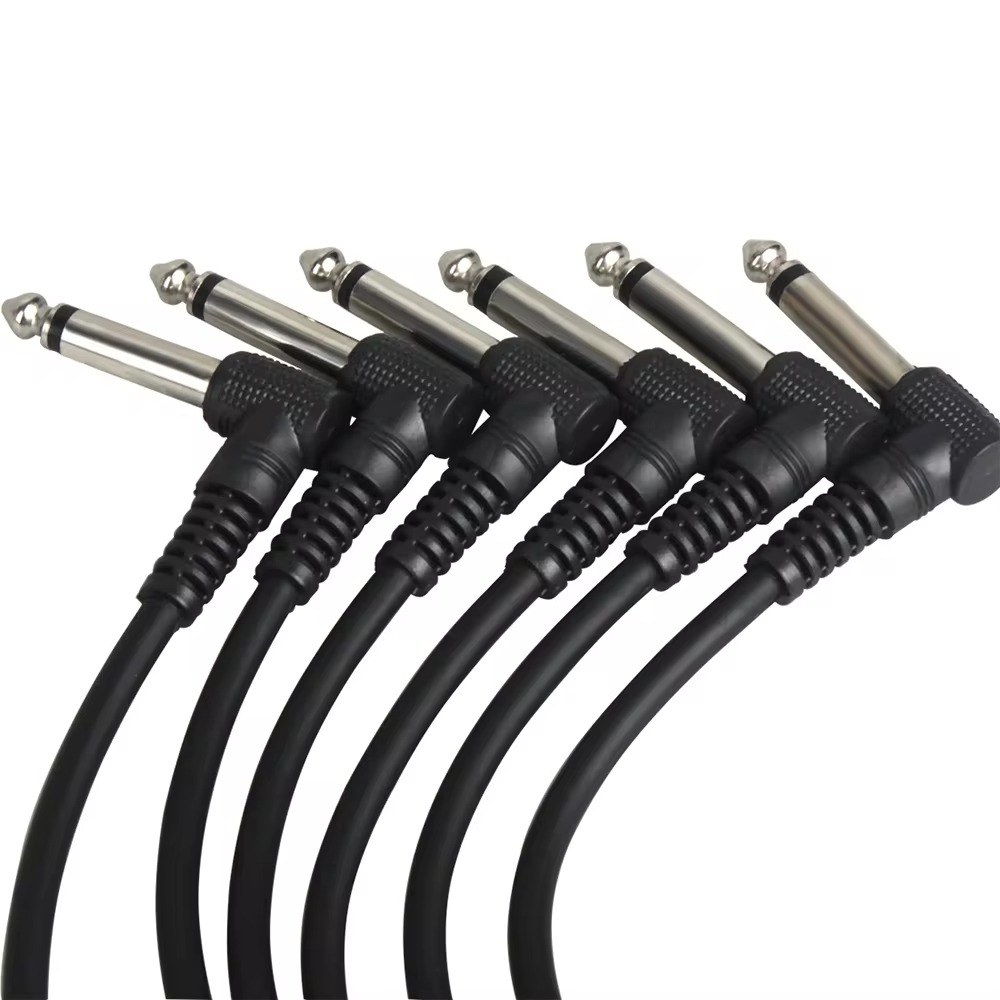 6Pcs Guitar Effect Pedal Cable - Audio Music Effect recension och pris