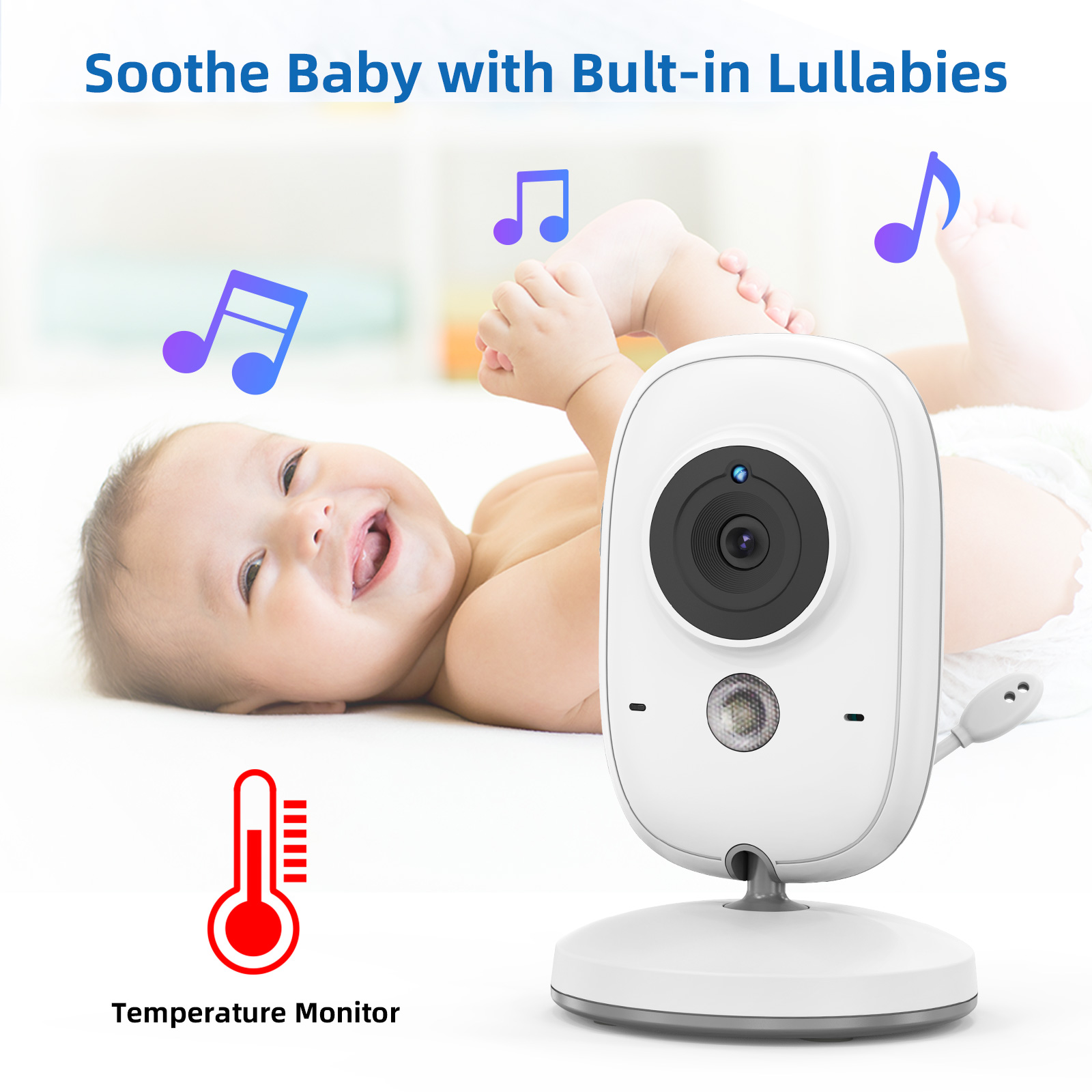 TakTark 3.2 Inch Wireless Vide - Audio Music Effect recension och pris