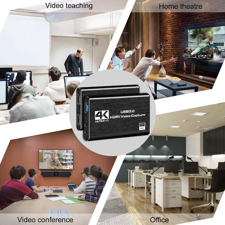 4K USB 3.0 Video Capture Card  - Audio Music Recording recension och pris