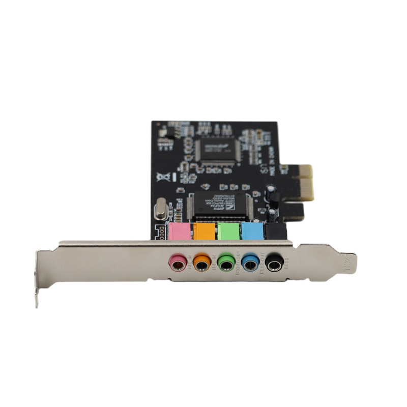 PCI-E1X 4.1 5.1 Sound Card Com - Audio Music Game recension och pris