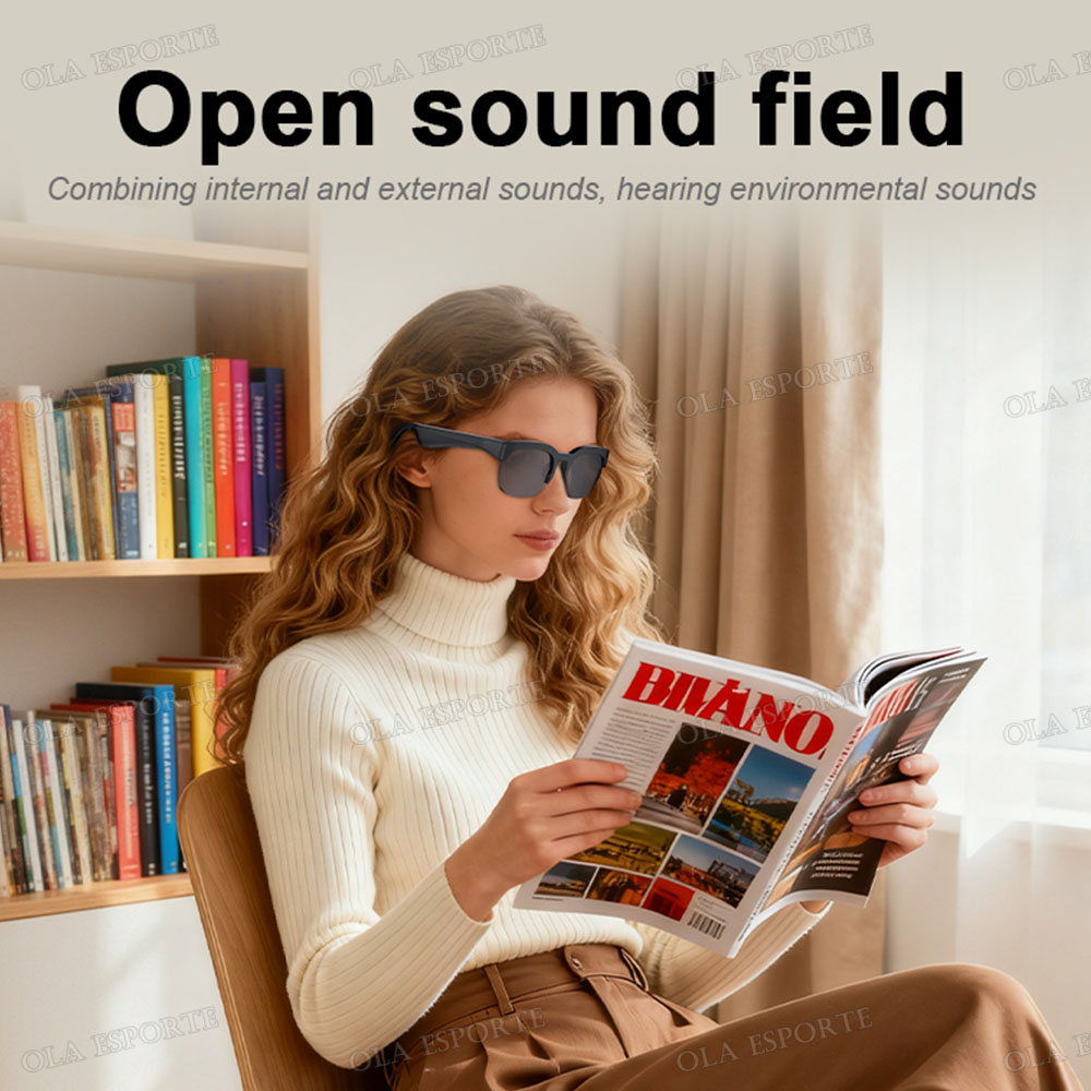 New Camera Control Smart Glass - Audio Music Voice recension och pris