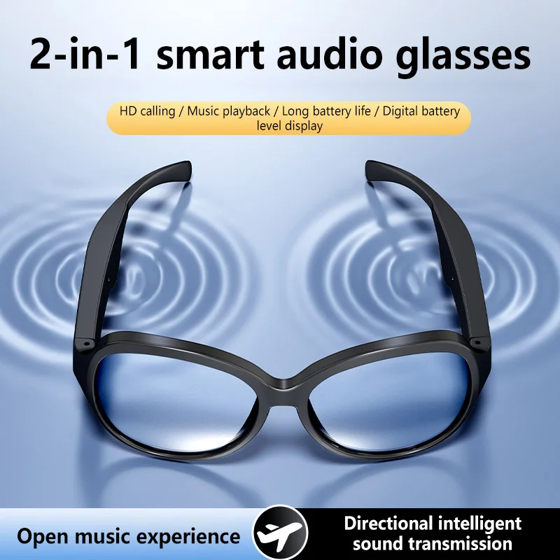 Lenovo Smart Bluetooth Glasses - Audio Music Voice recension och pris