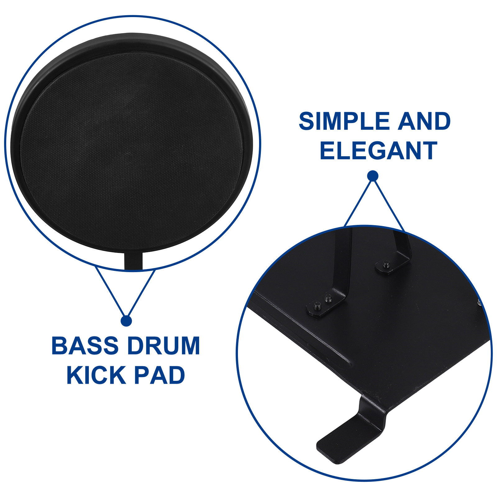 Double Bass Heavy Steel Practi - Drum Practice Pad recension och pris