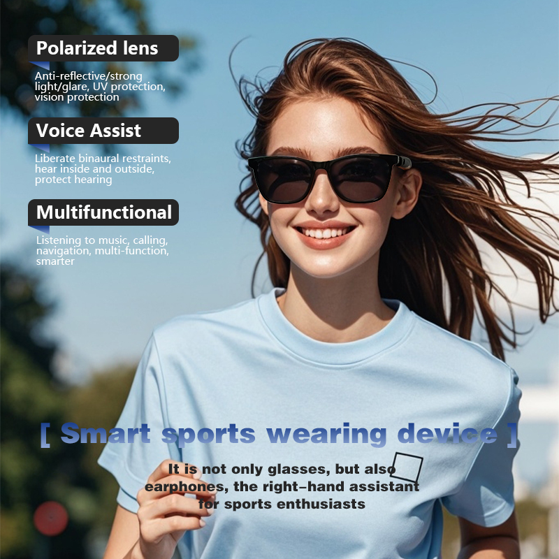 LIGE Bluetooth Smart Sunglasse - Audio Music Voice recension och pris