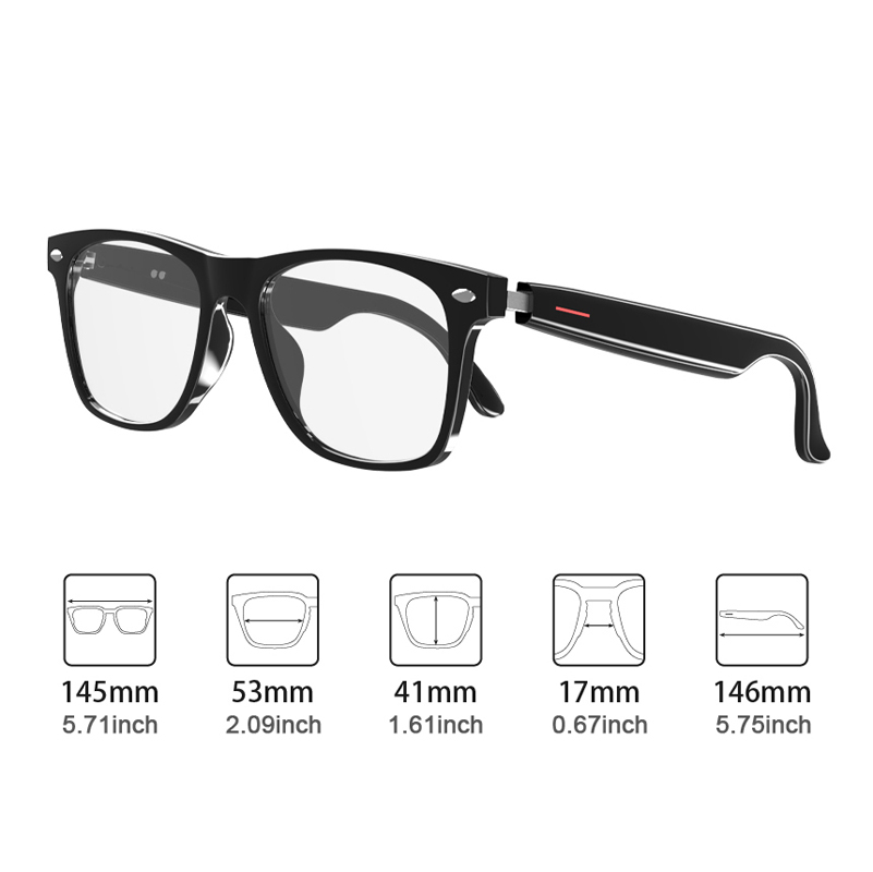 KOIPSSE Smart Glasses for Adul - Audio Music Voice recension och pris