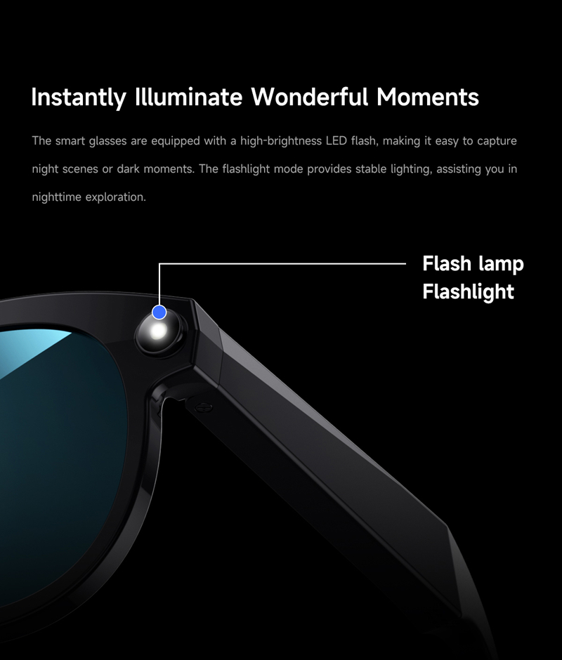 Lenovo AI Smart Glasses AI Tra - Audio Music Recording recension och pris