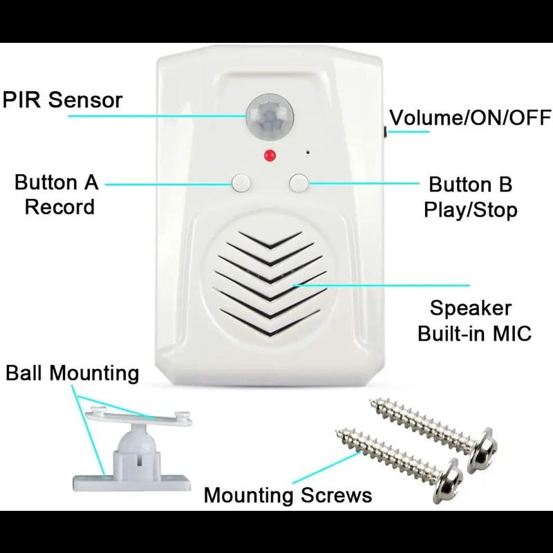Audio Downloadable Mini PIR Mo - Download Audio Music Player recension och pris