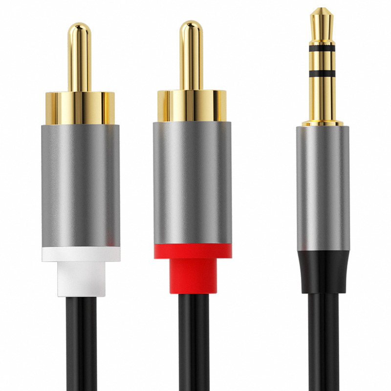 3.5 mm To 2RCA Double Lotus Au - Audio Music Converter recension och pris